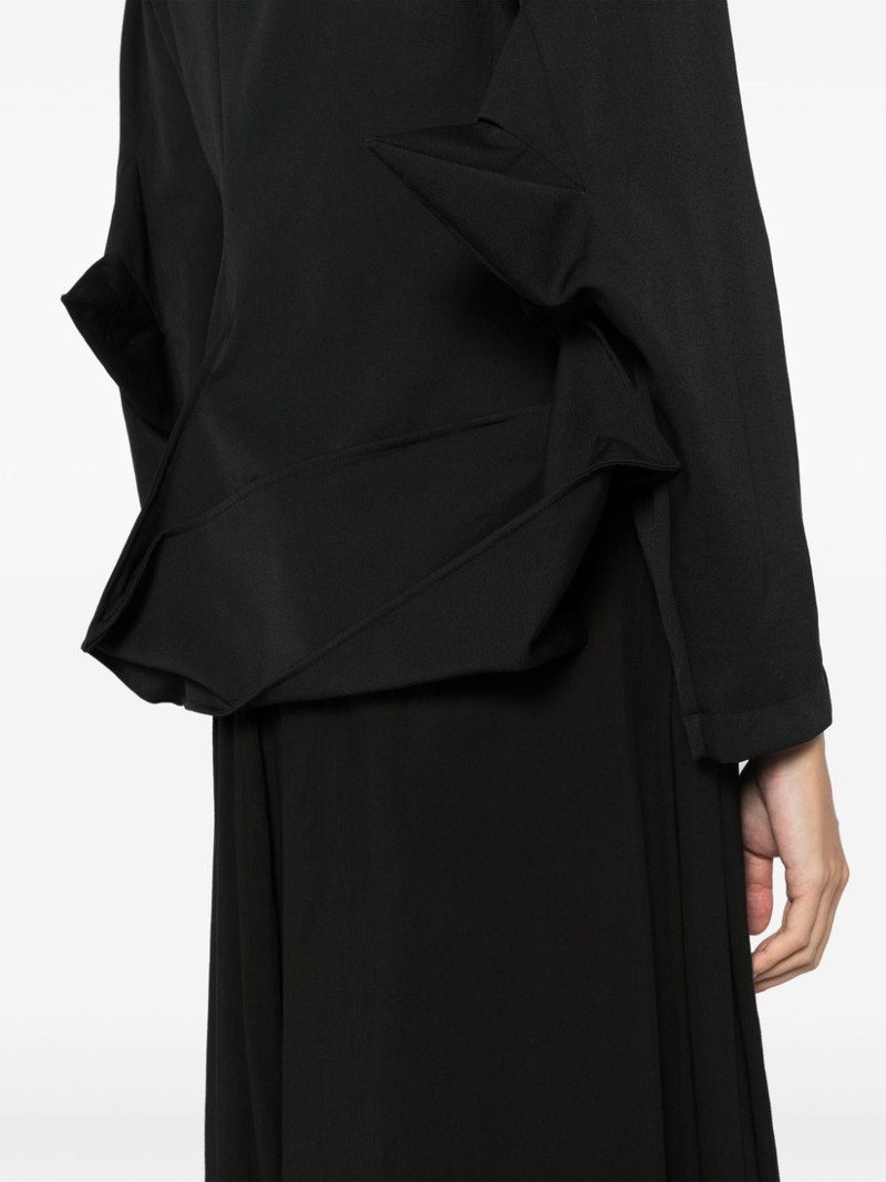asymmetic wool blazers 5