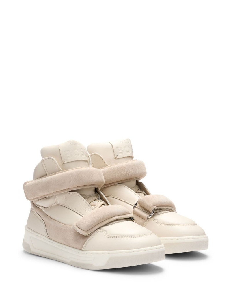 BOSS x Naomi high-top sneakers outlook