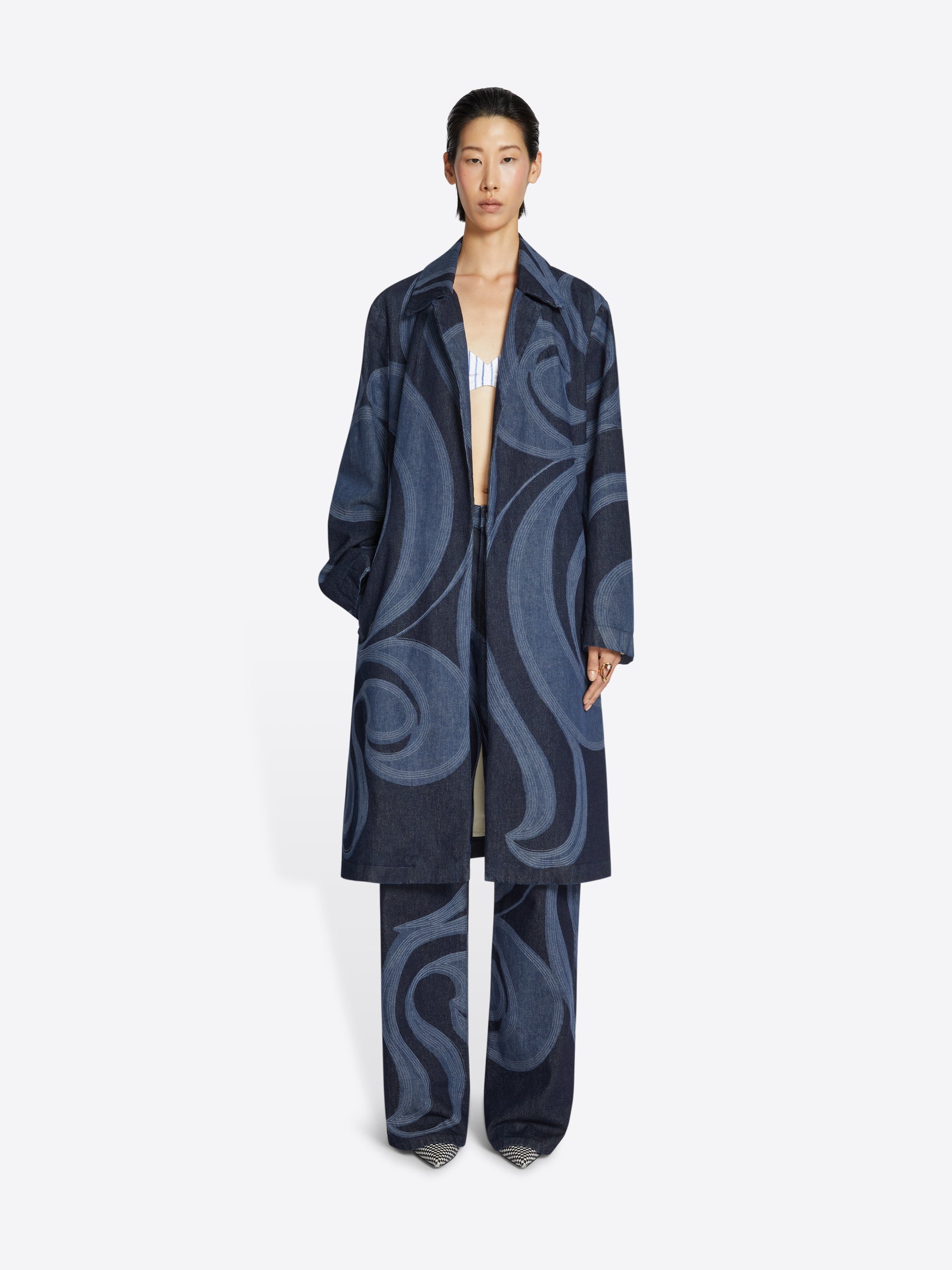 EMBROIDERED COAT - 2