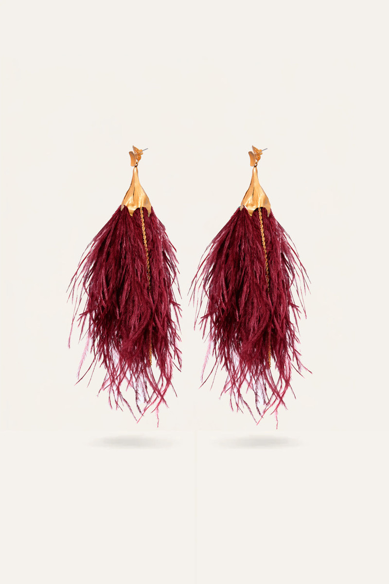 Johanna Ortiz Mystic Crescent Earrings outlook