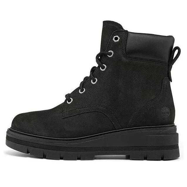 (WMNS) Timberland Cheyenne Valley Mid Wide Fit Boot 'Black Nubuck' A2JV7W - 1