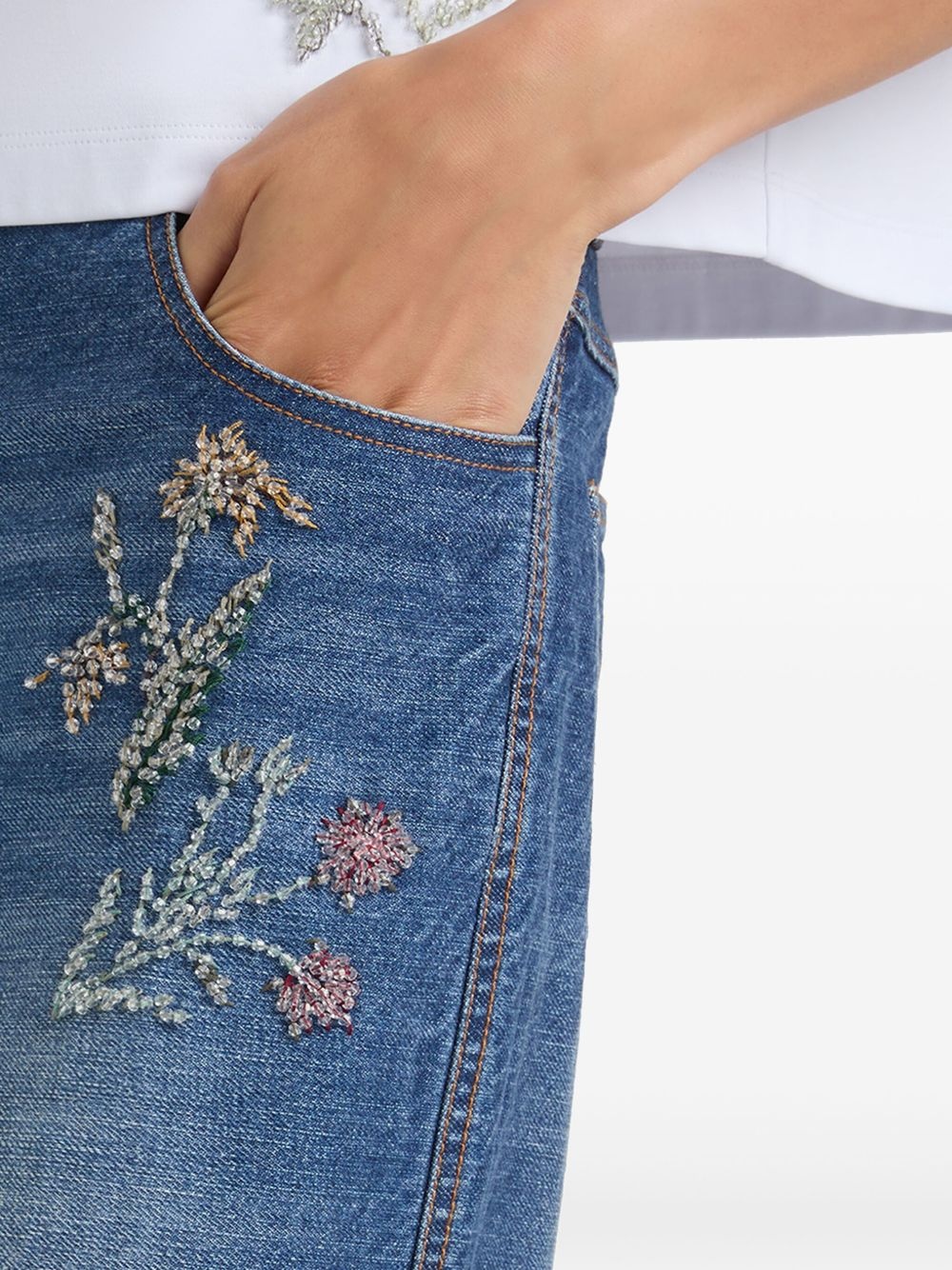 Floral Fantasy jeans - 4