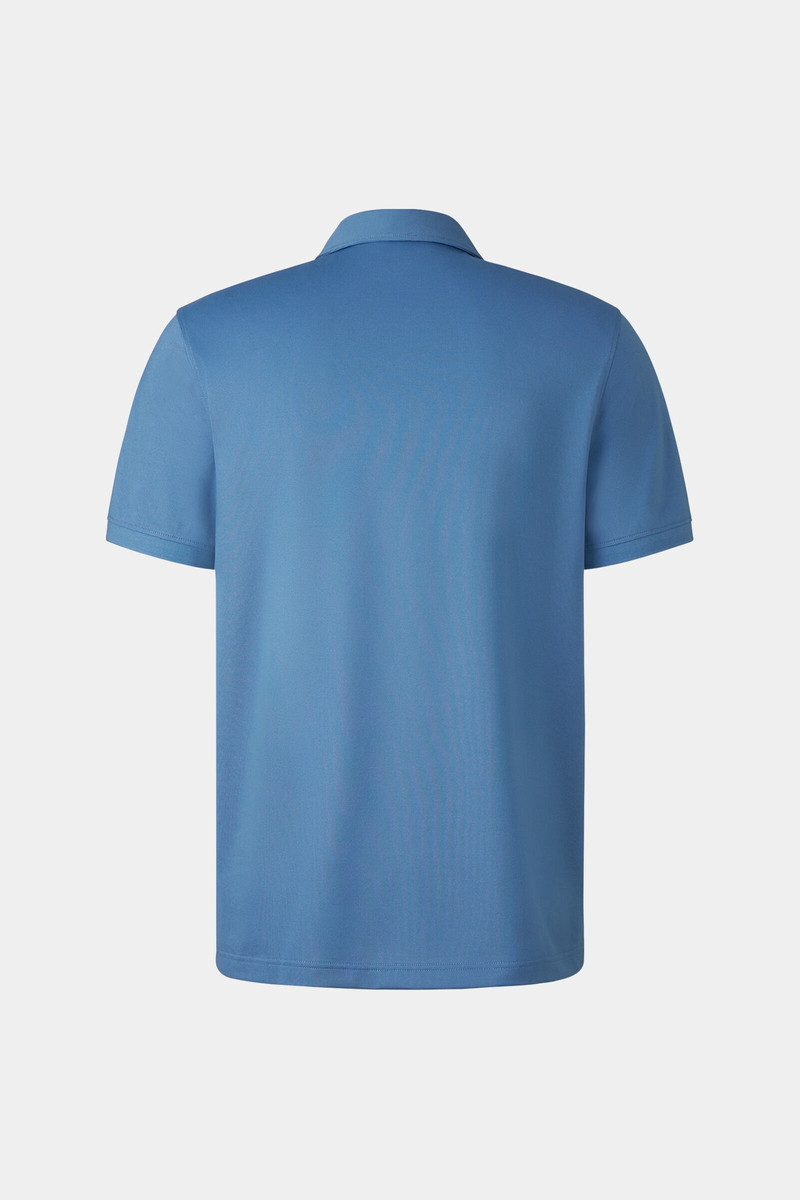 BOGNER Timo polo shirt in Misty blue outlook