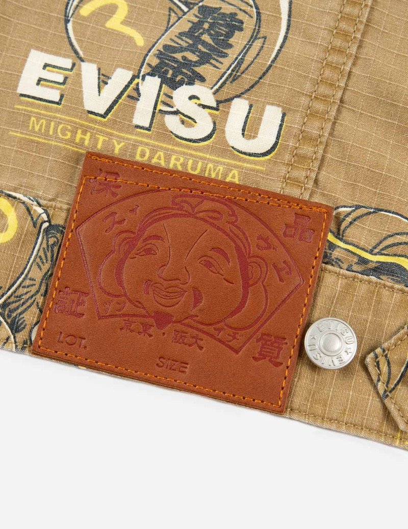 Allover Daruma Print Jacket 13