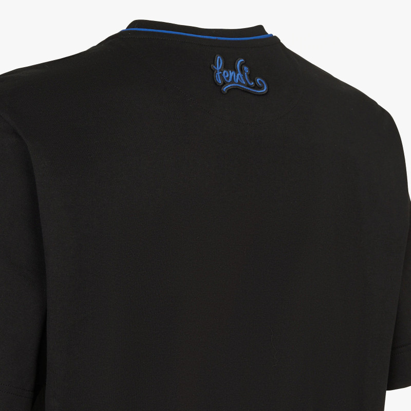 Black jersey T-shirt 3