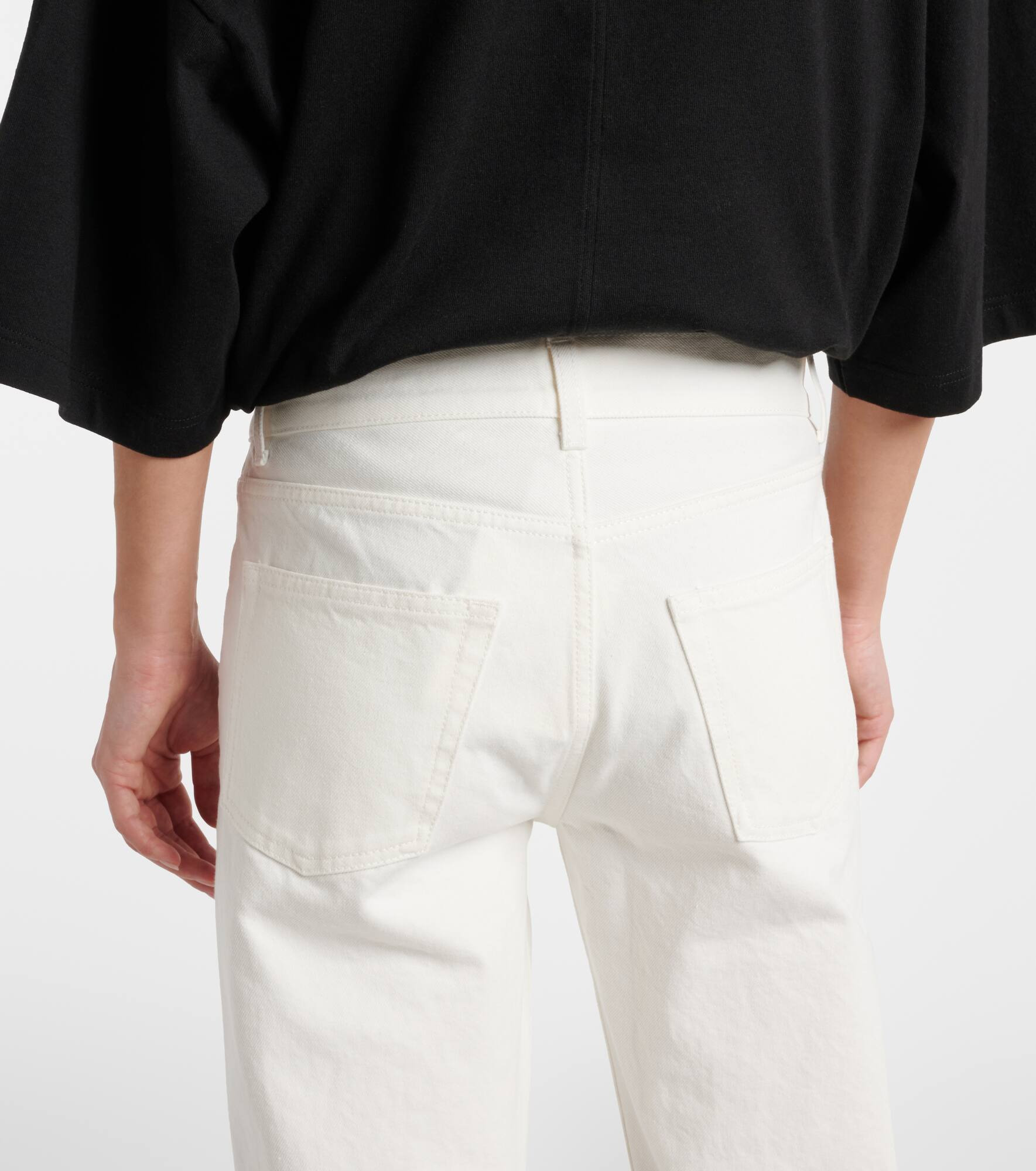 Lesley mid-rise straight jeans - 6