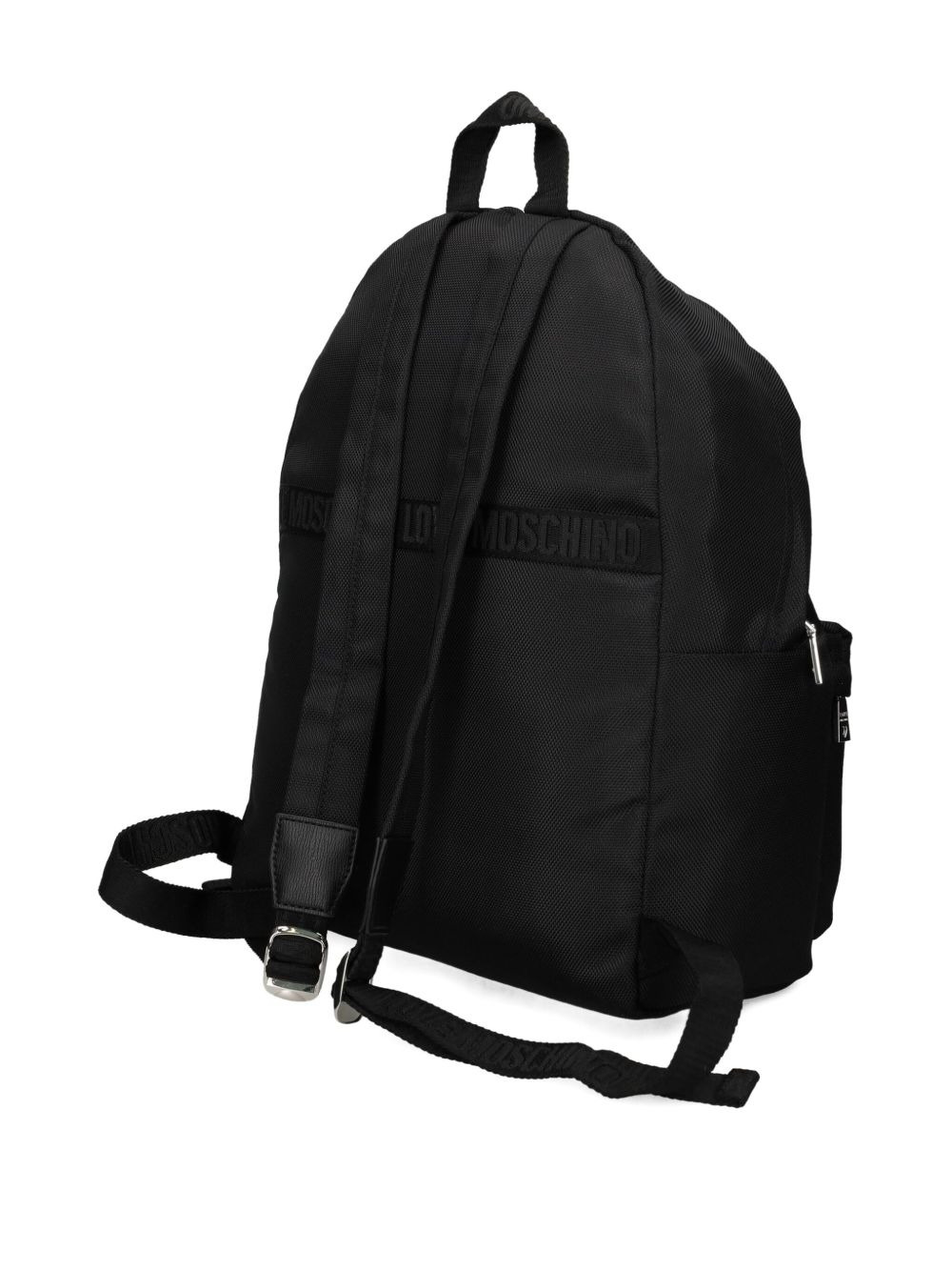 logo-plaque backpack - 3