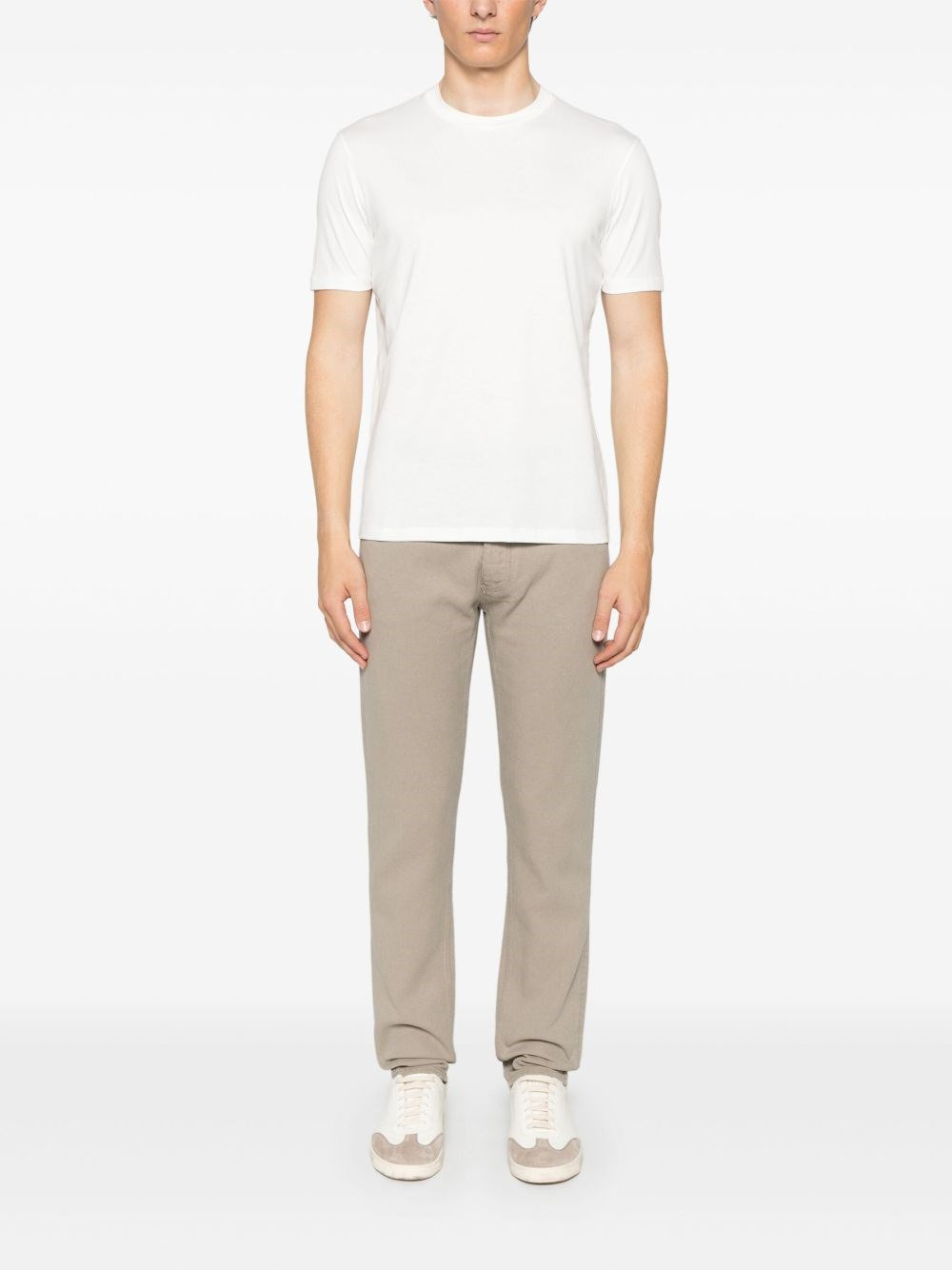 Logo cotton t-shirt - 4