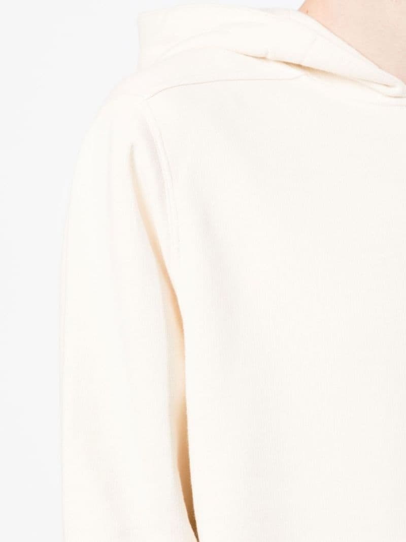 long-sleeved cotton hoodie - 5