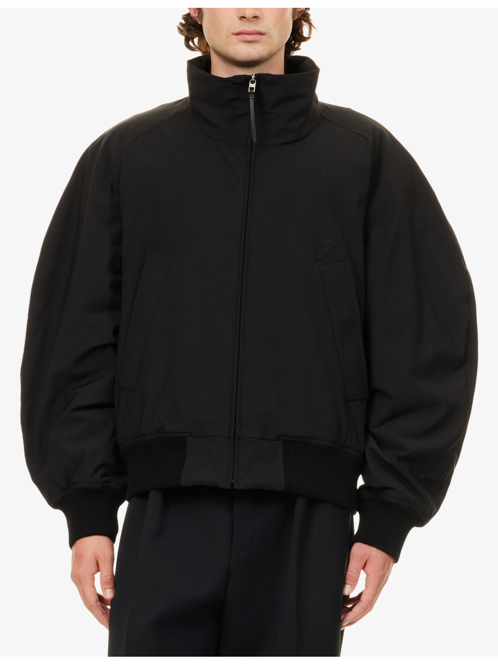 Aero Oversized Shell Bomber Jacket - 3
