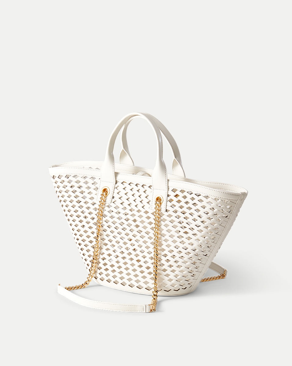 SMALL CREST MARKET TOTE - 5
