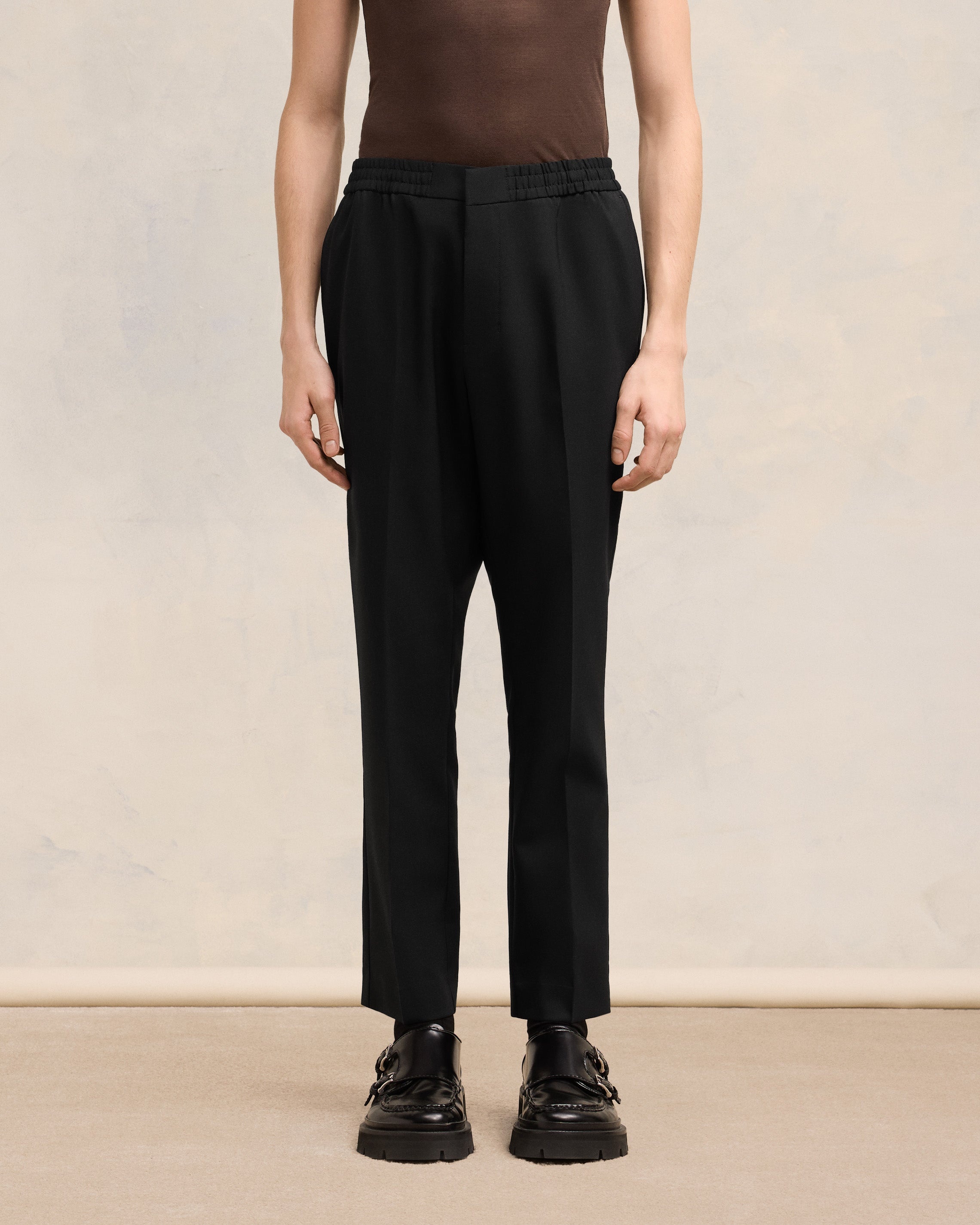 ELASTICATED WAIST TROUSERS - 3