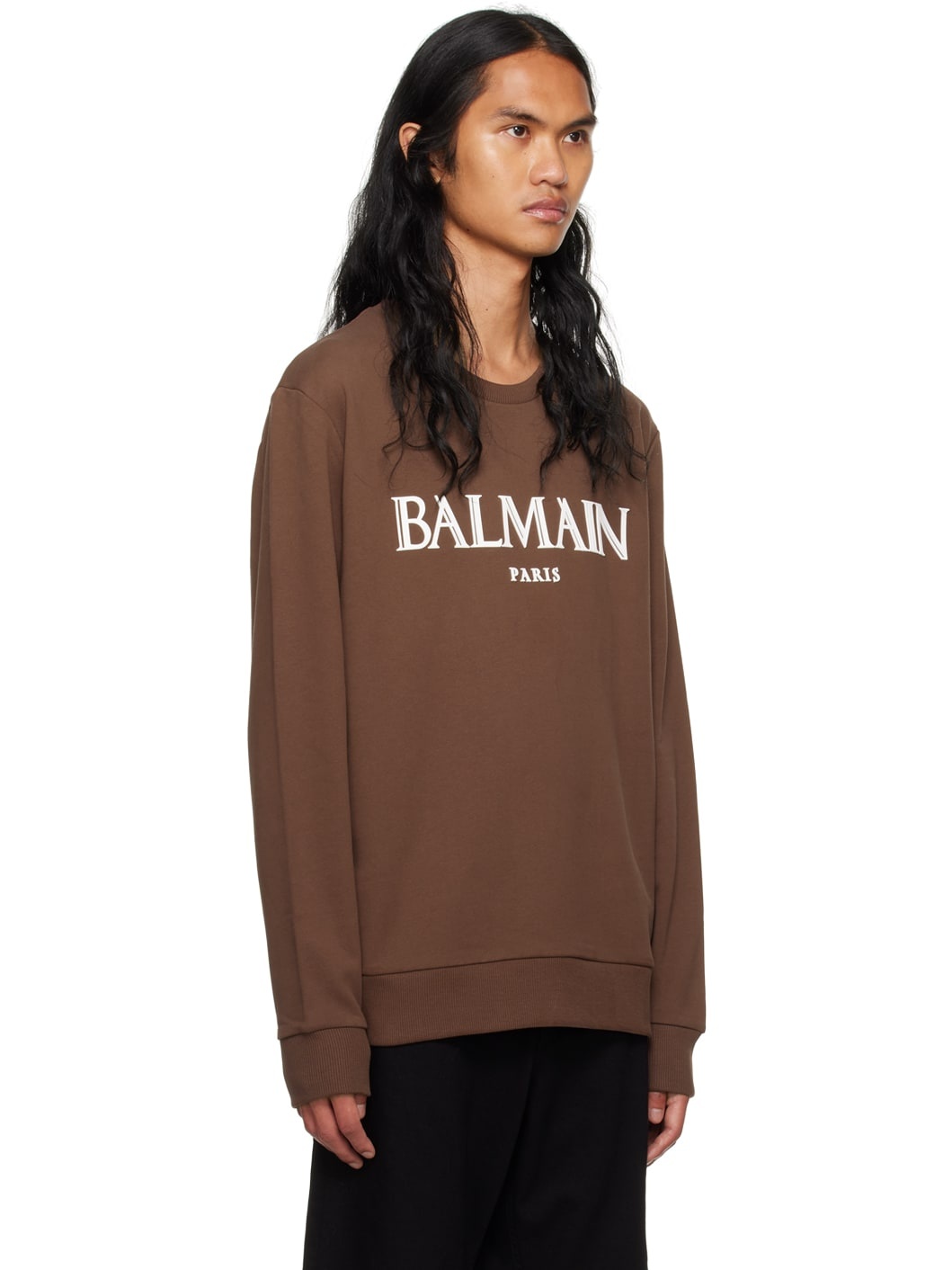 Brown Bonded Sweatshirt - 2