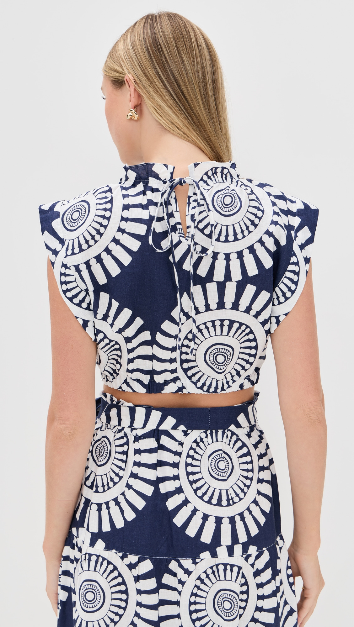 Muna Ruched Crop Top - 2