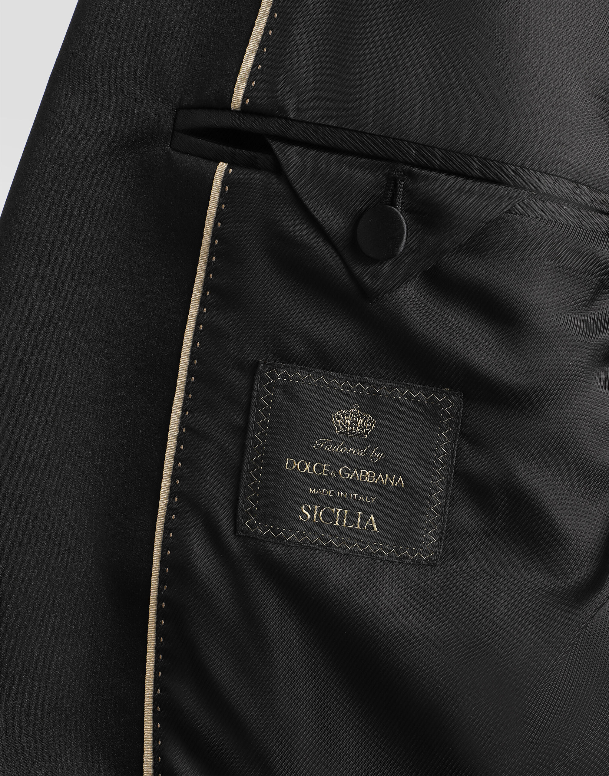 Three-piece Sicilia-fit suit in stretch wool - 9