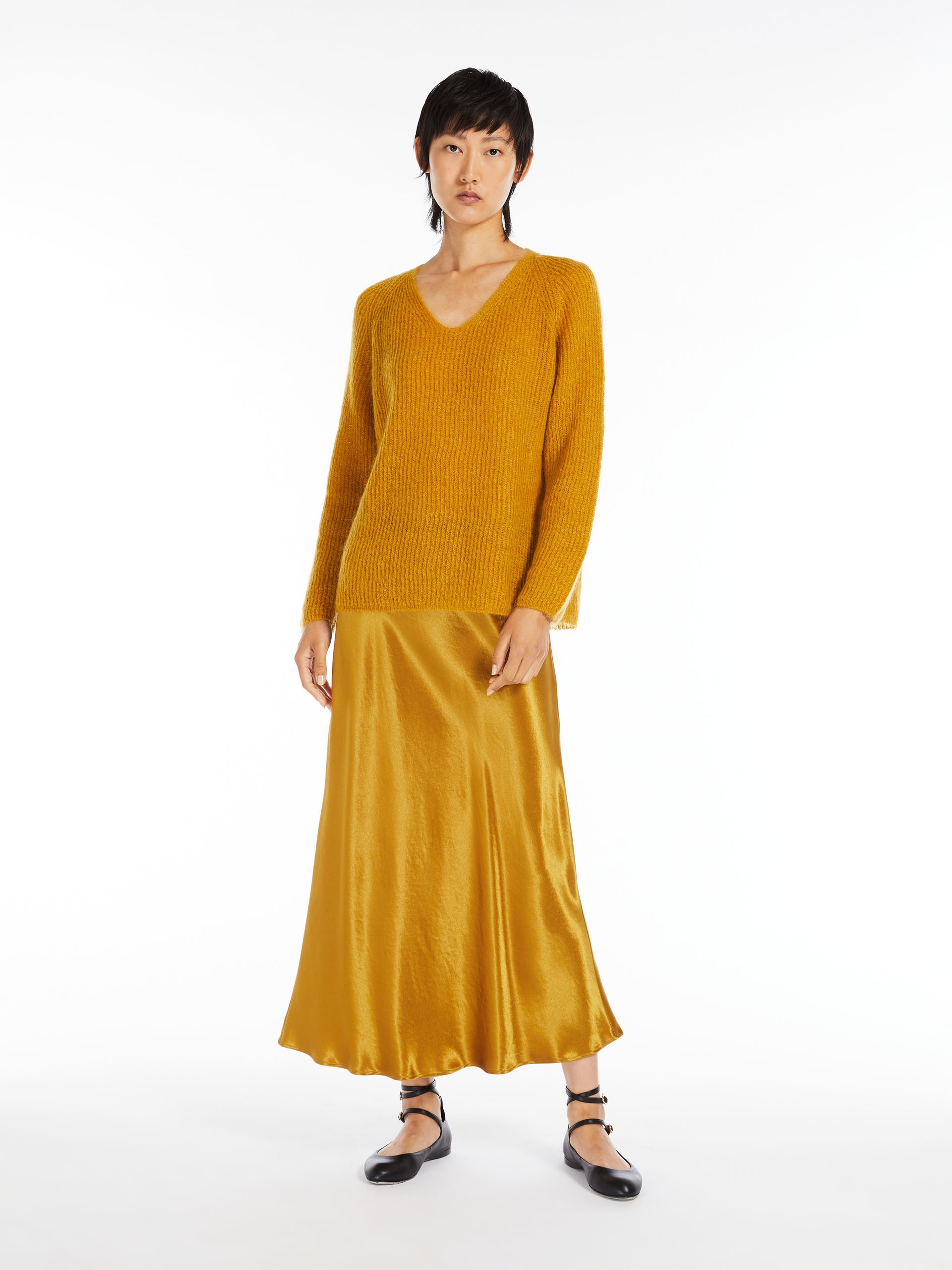 ALESSIO Satin skirt - 2