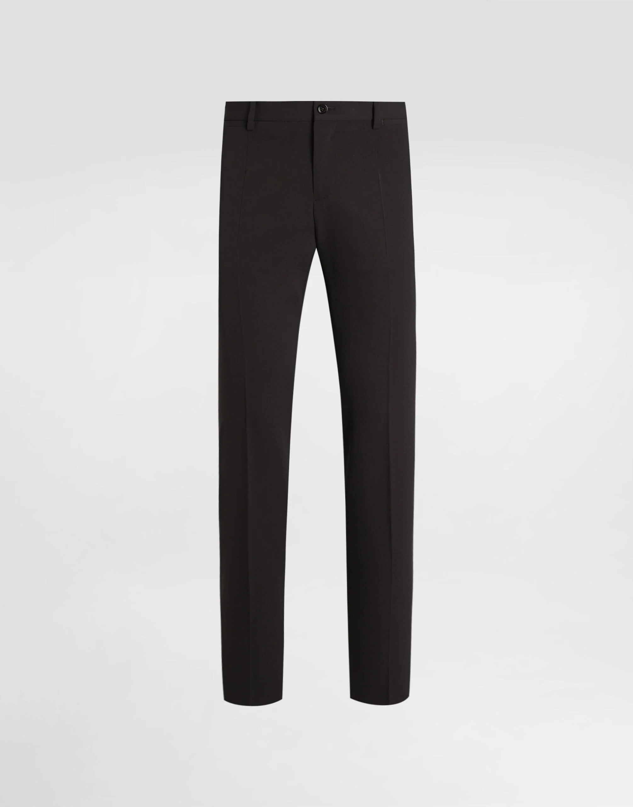 Bi-stretch wool canvas trousers - 1