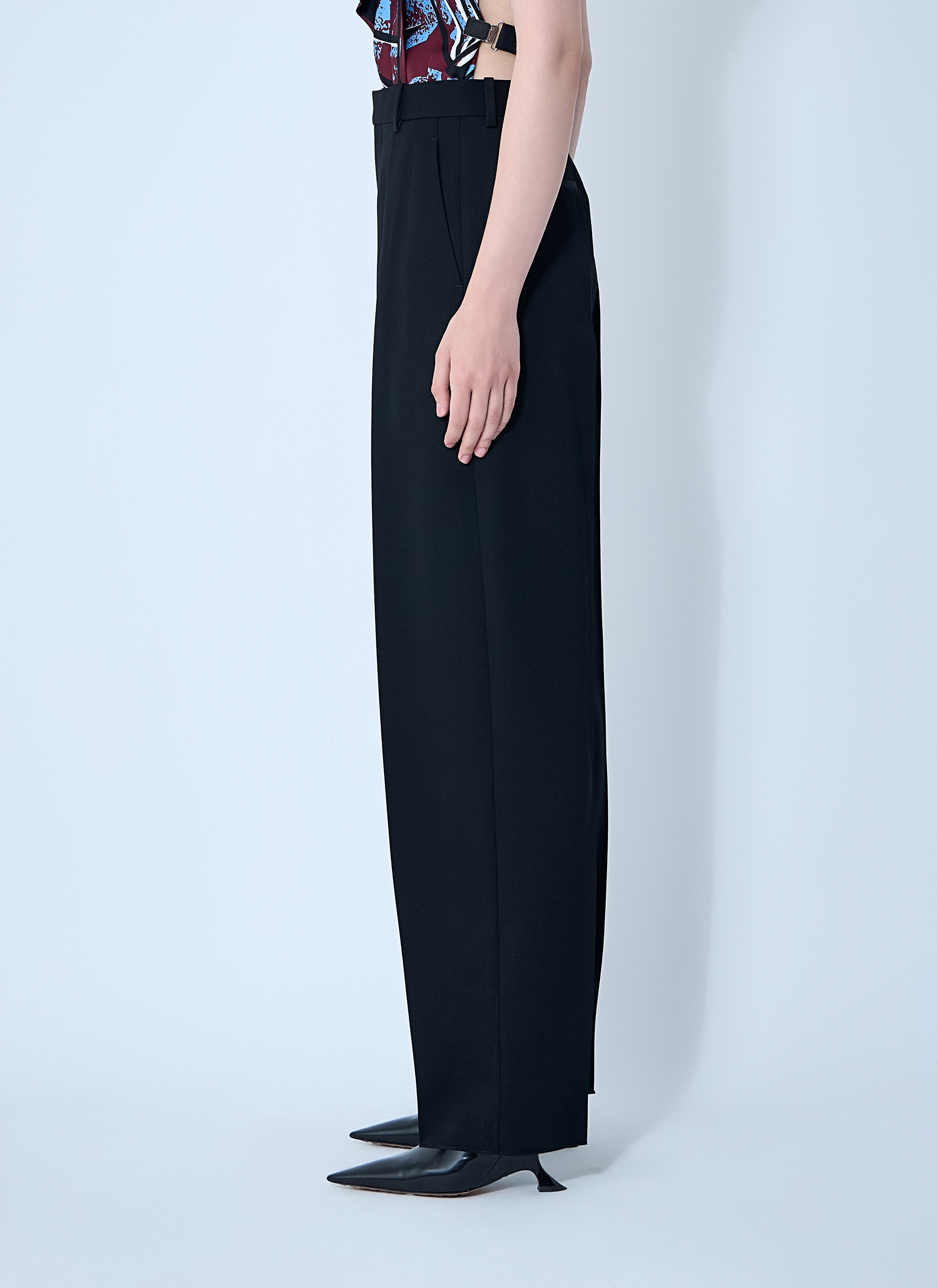 Bottega Veneta Women Tailored Wool Pants - 3