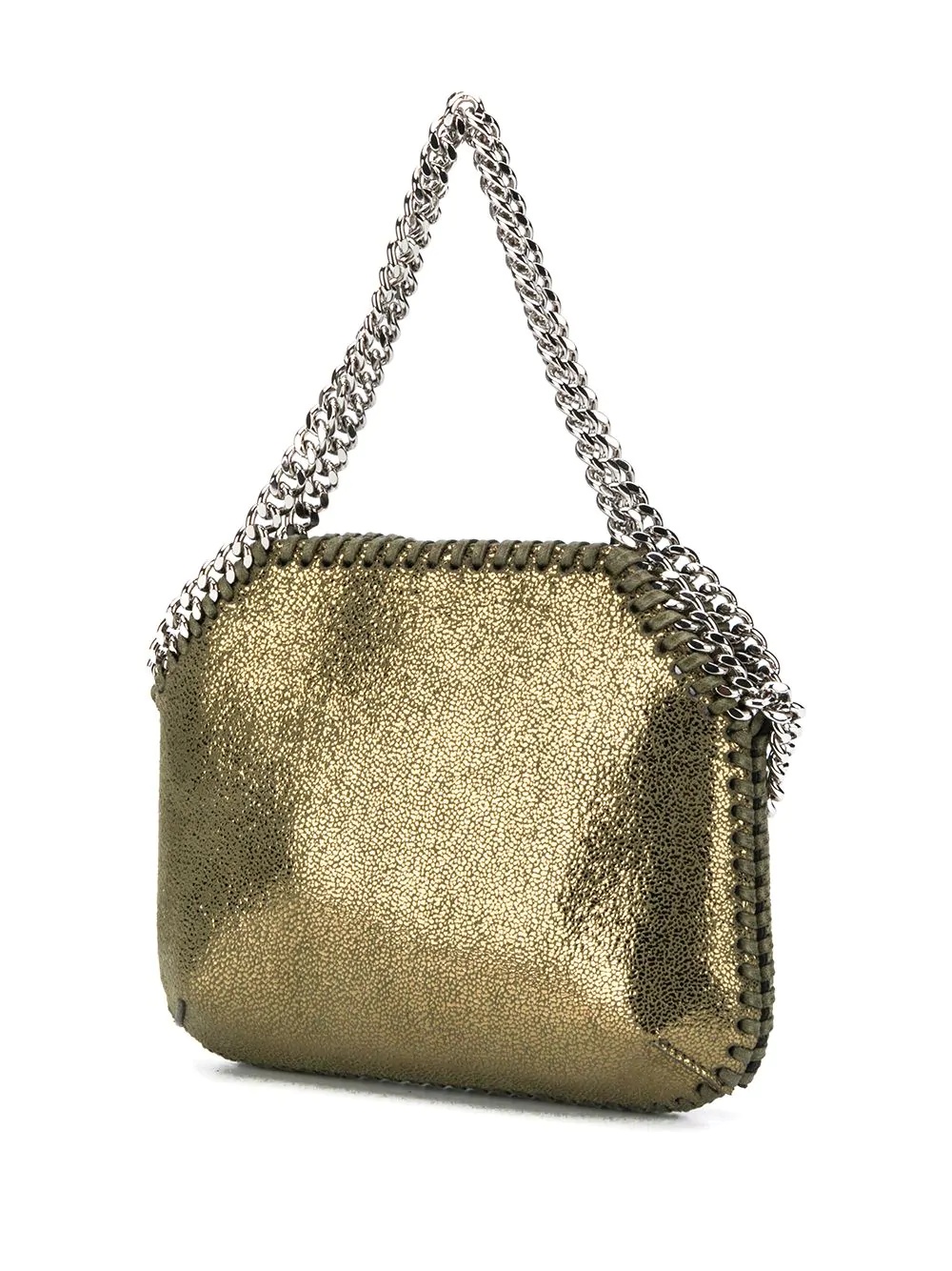 mini metallic Falabella bag - 3