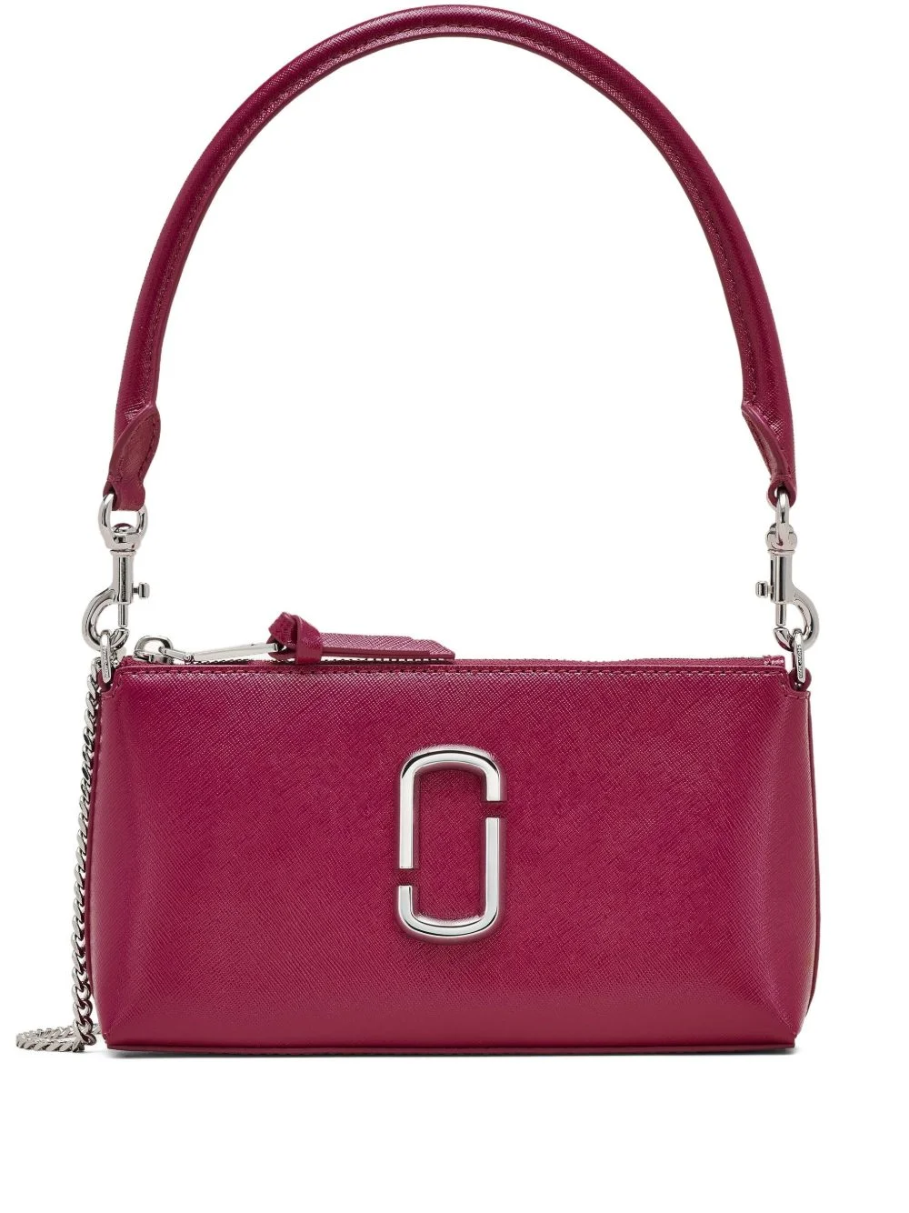 The Pochette logo-plaque cross body bag - 1