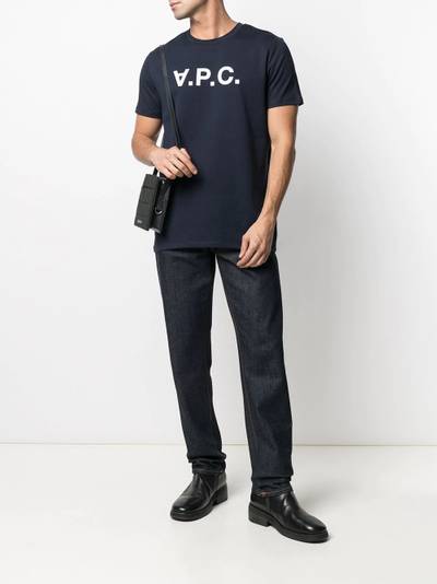 A.P.C. logo print T-shirt outlook