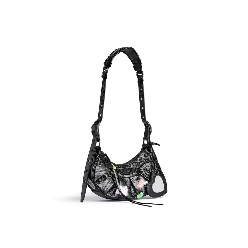 Women's Le Cagole Shoulder Bag Xs in Black 2