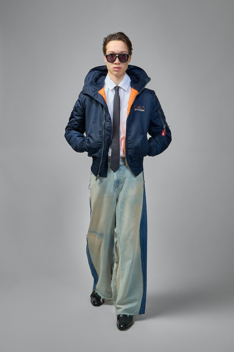 prototypes Bomber Jacket with Patch Pockets outlook