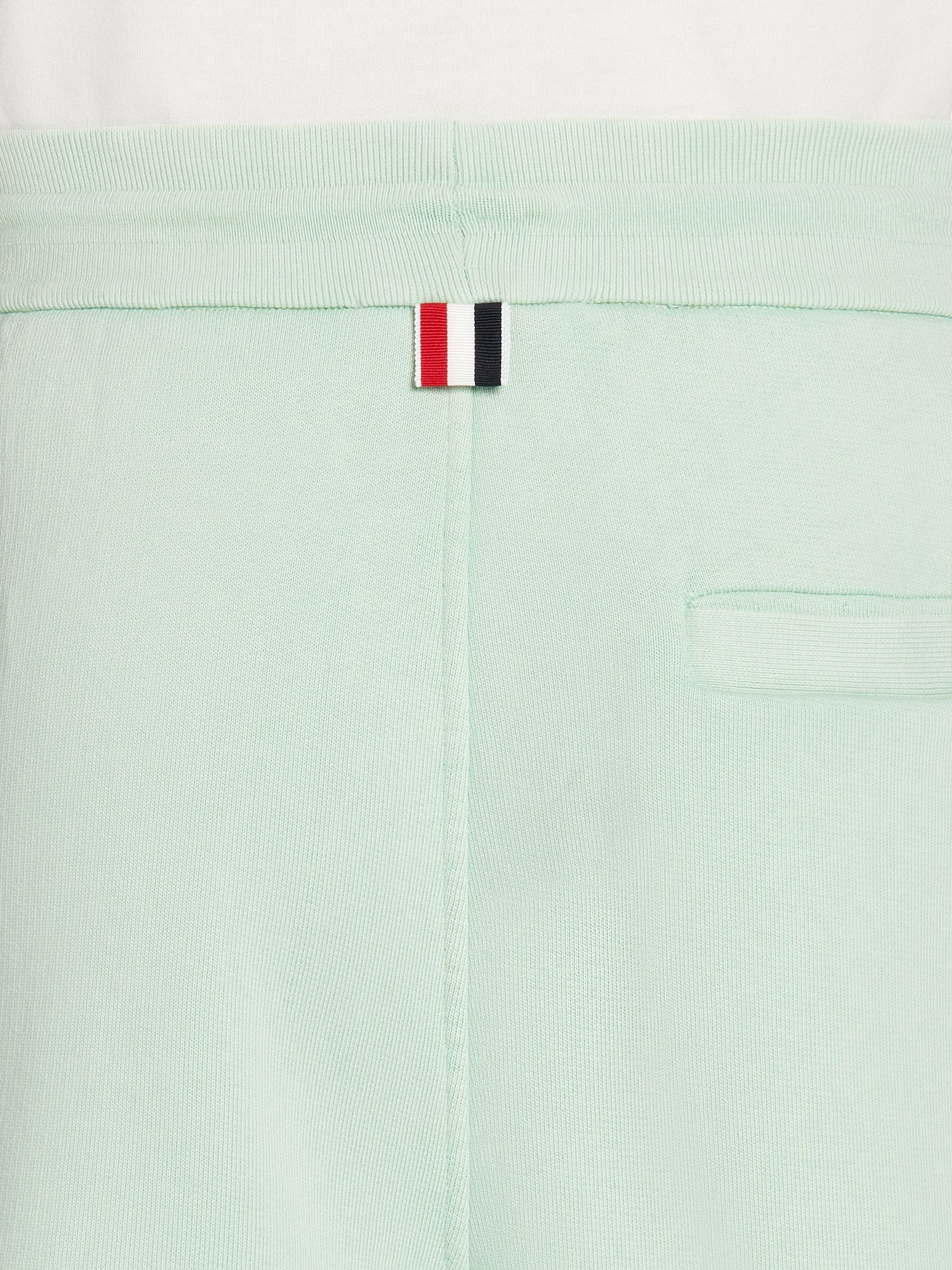 Light Green Classic Loopback Garment Dyed Sweat Shorts - 6