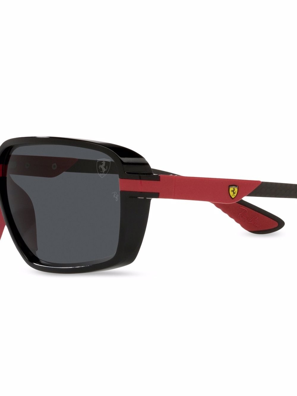 x Scuderia Ferrari rectangle-frame sunglasses - 3