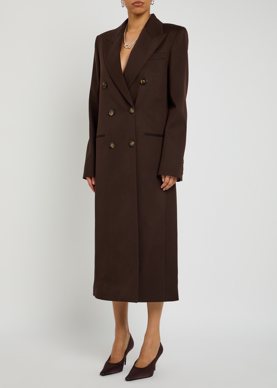 Stella Mccartney Double-breasted Twill Coat - 2