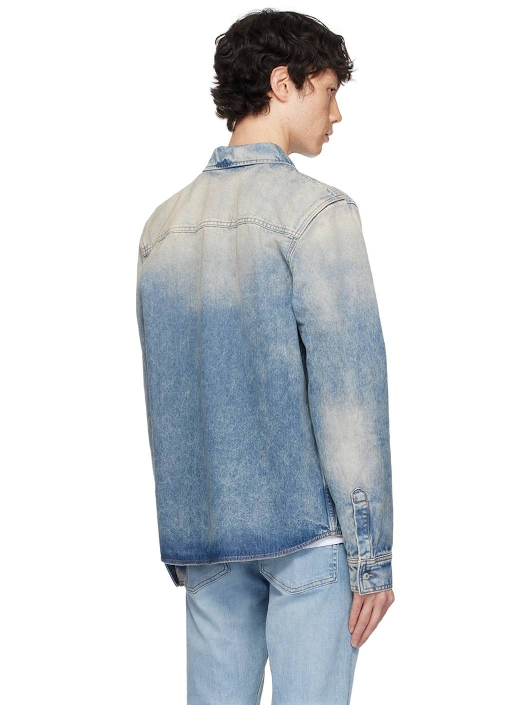 Blue MA Quad Interior Long Sleeve Shirt - 3