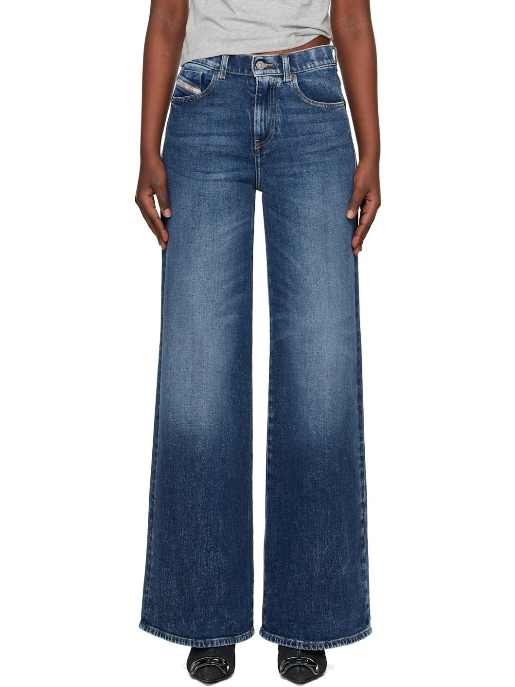 Blue 1978 D-Akemi Flare Jeans - 1