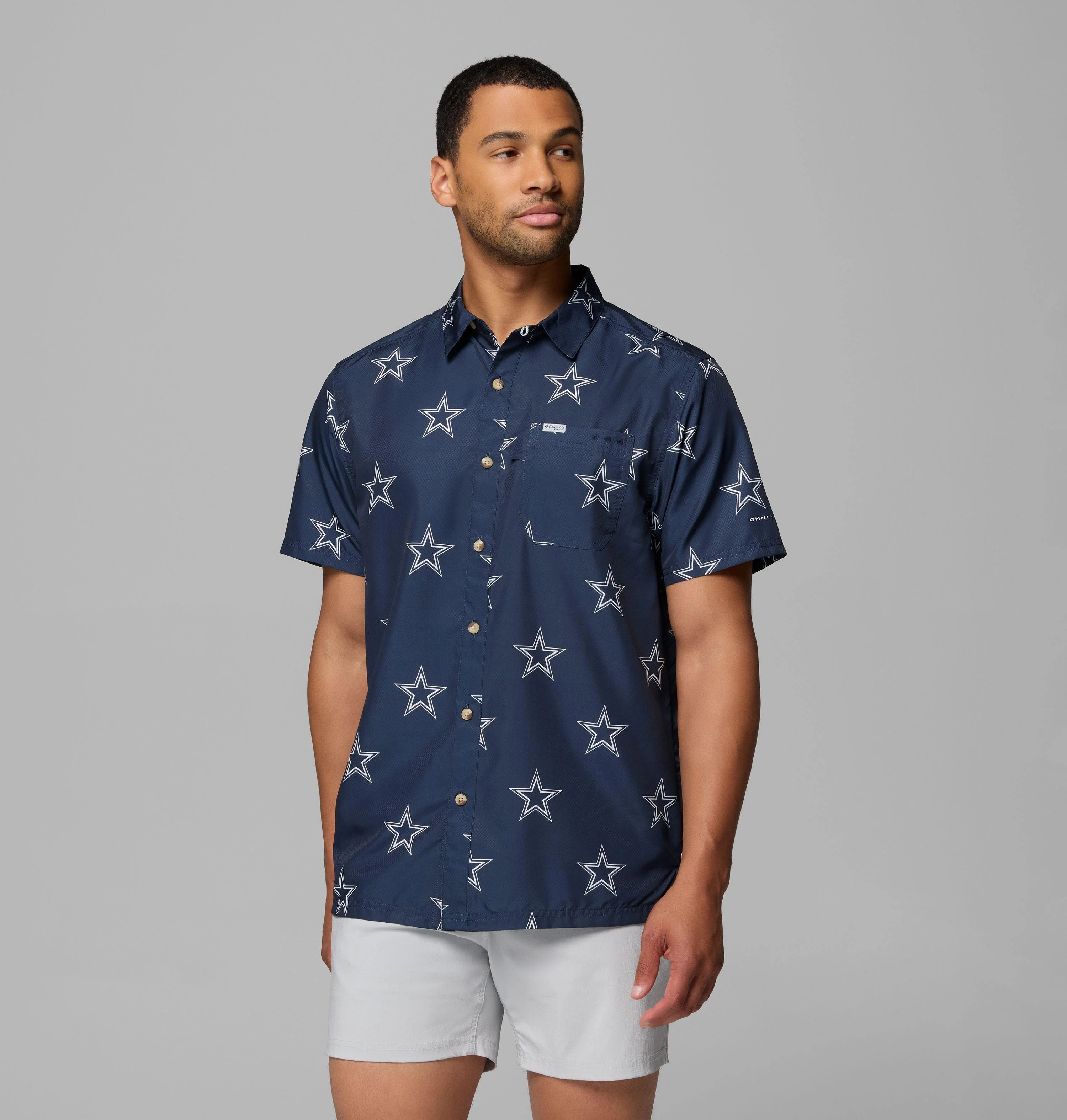 Men's Dallas Cowboys PFG Super Slack Tide Shirt - 1