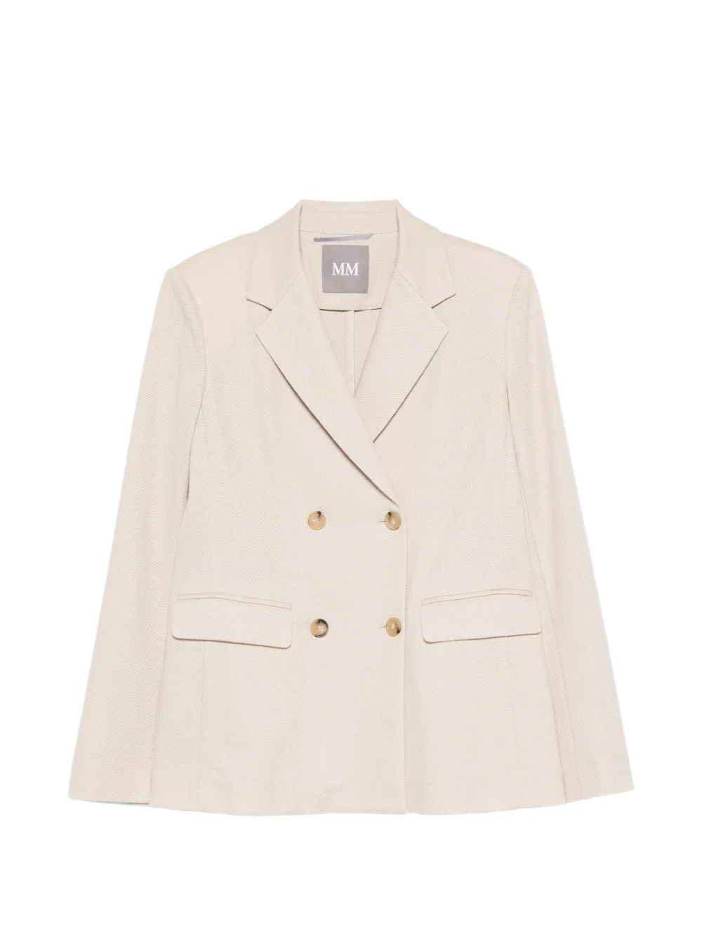 double-breasted pocket jacket - 1