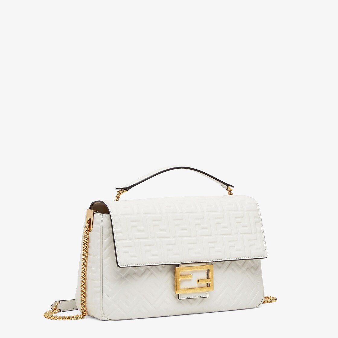 White nappa leather bag - 2