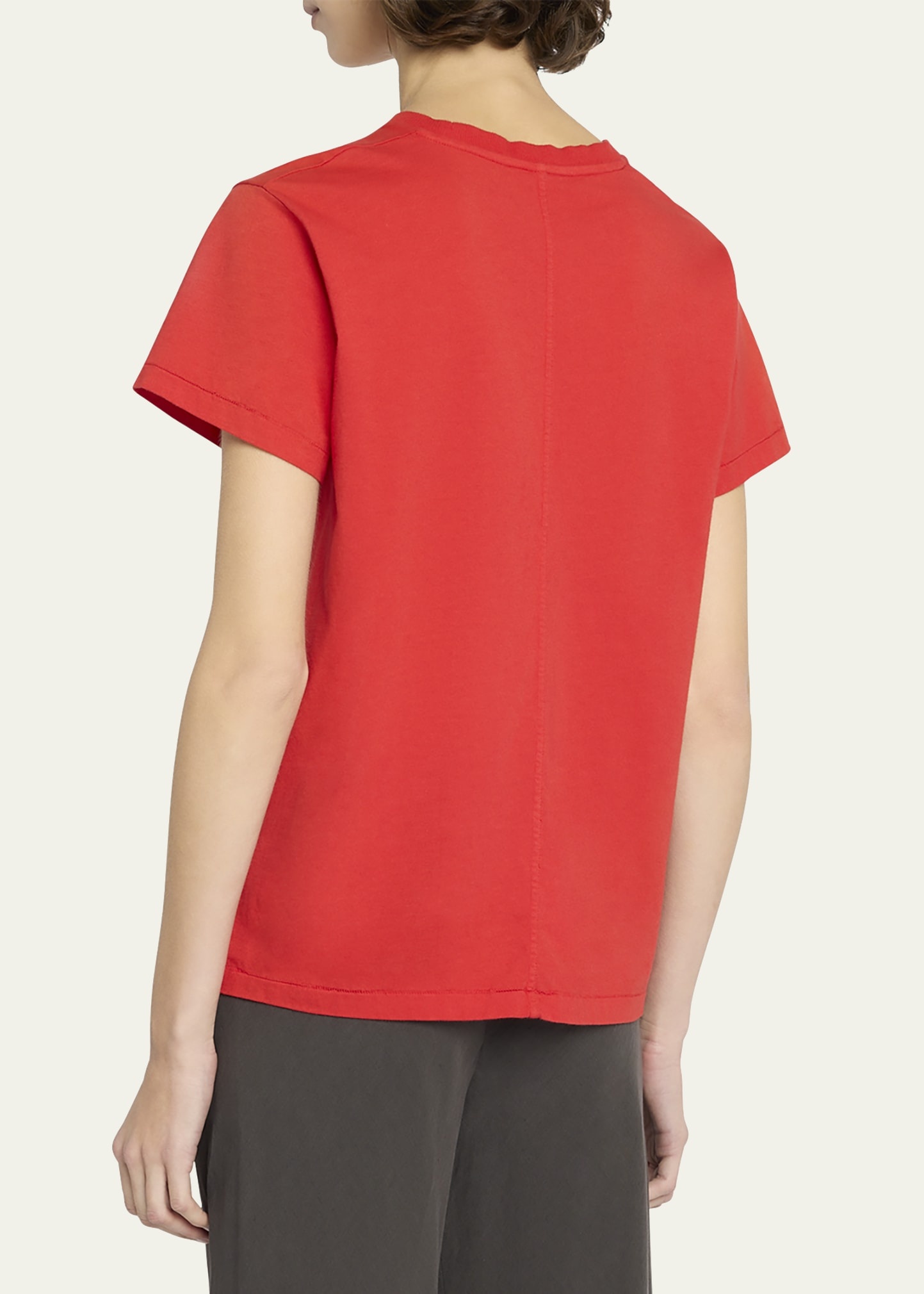 Florie Short-Sleeve Cotton Top - 3