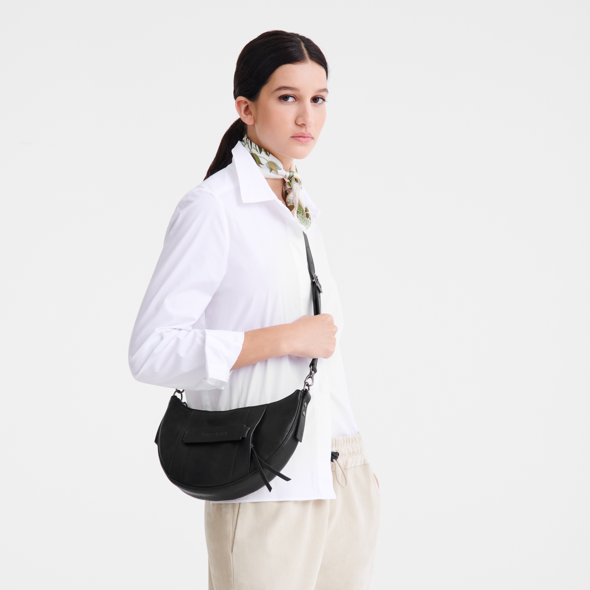Longchamp 3D S Crossbody bag Black - Leather - 2