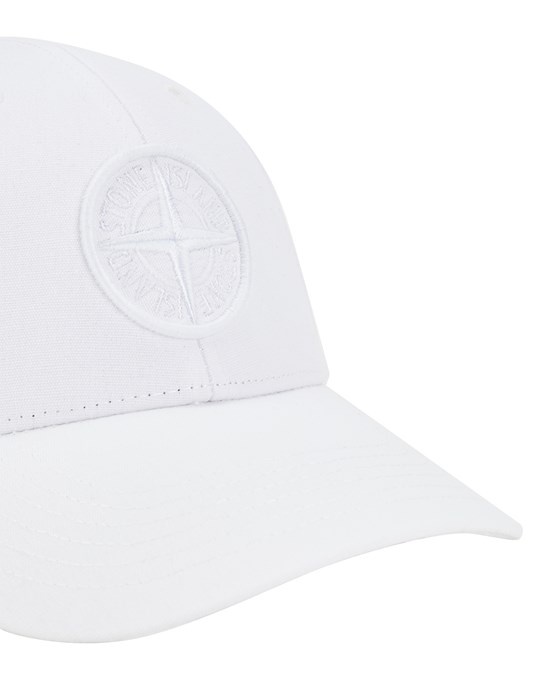 99661 COTTON REP CAP WHITE - 3