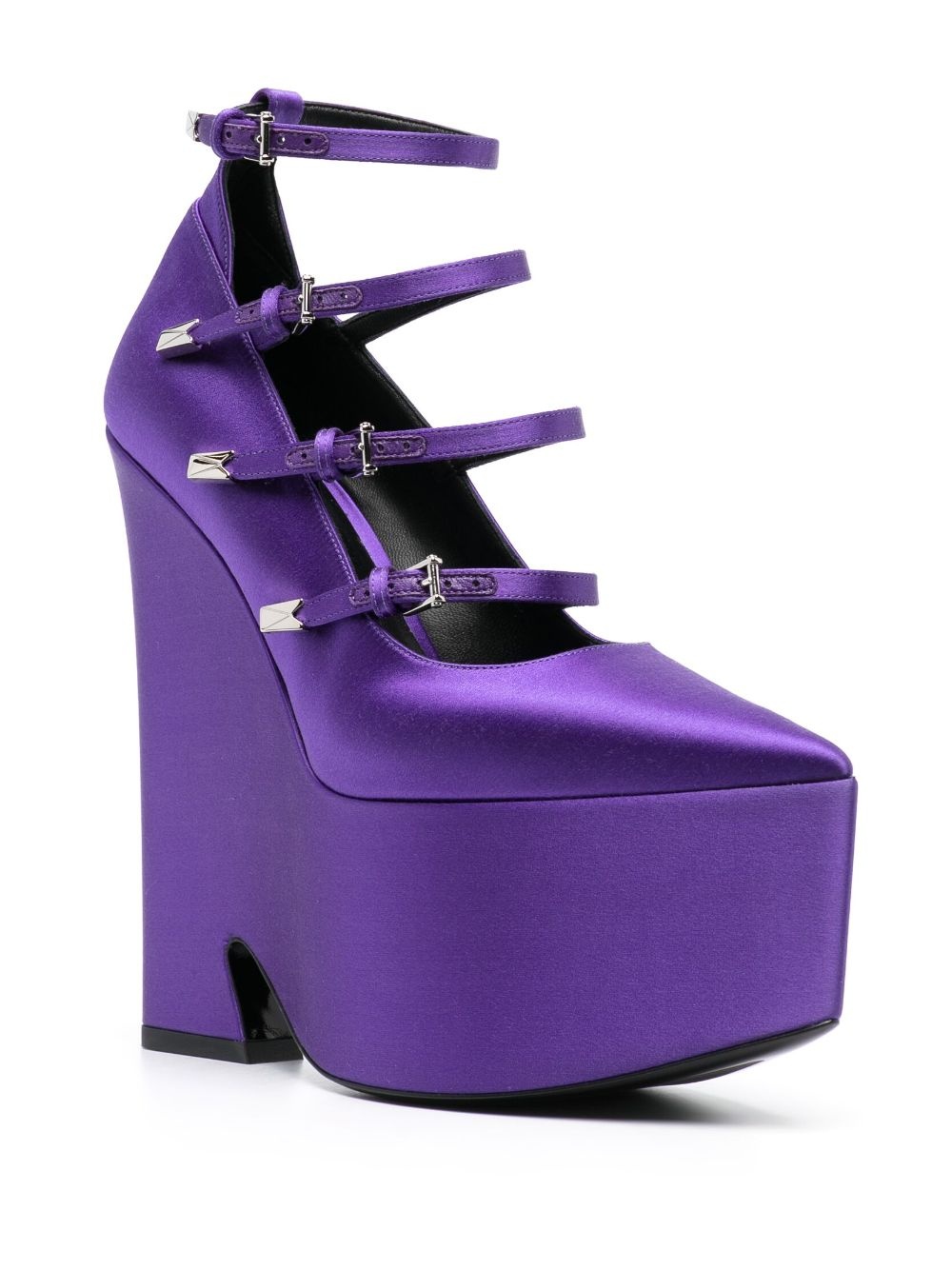 Tempest strappy platform pumps - 2