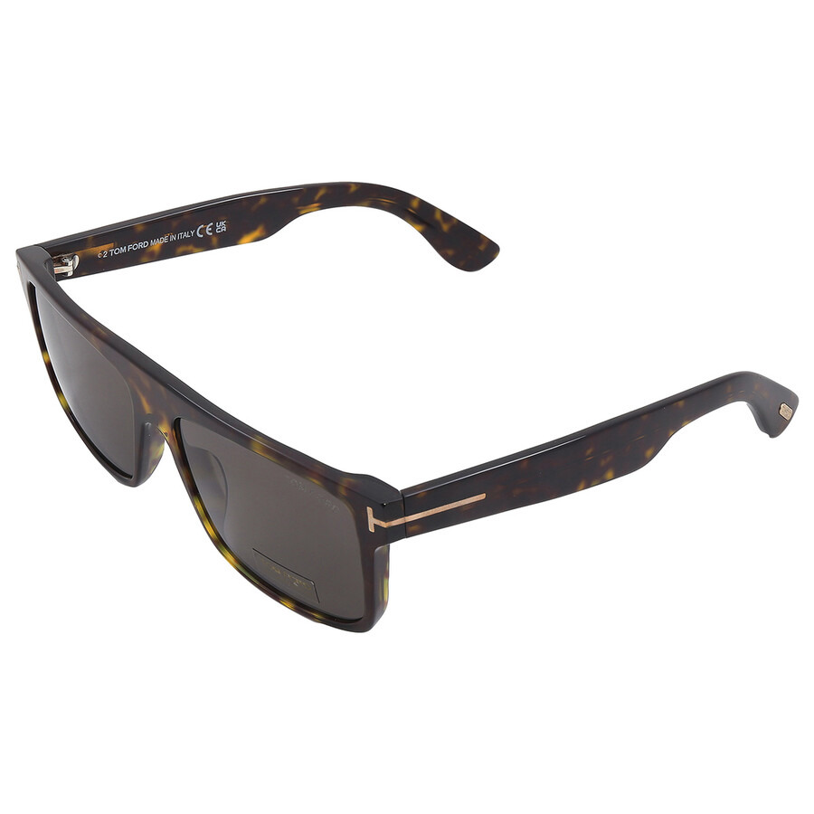 Tom Ford Philippe Smoke Rectangular Men's Sunglasses FT0999 52A 58 - 4