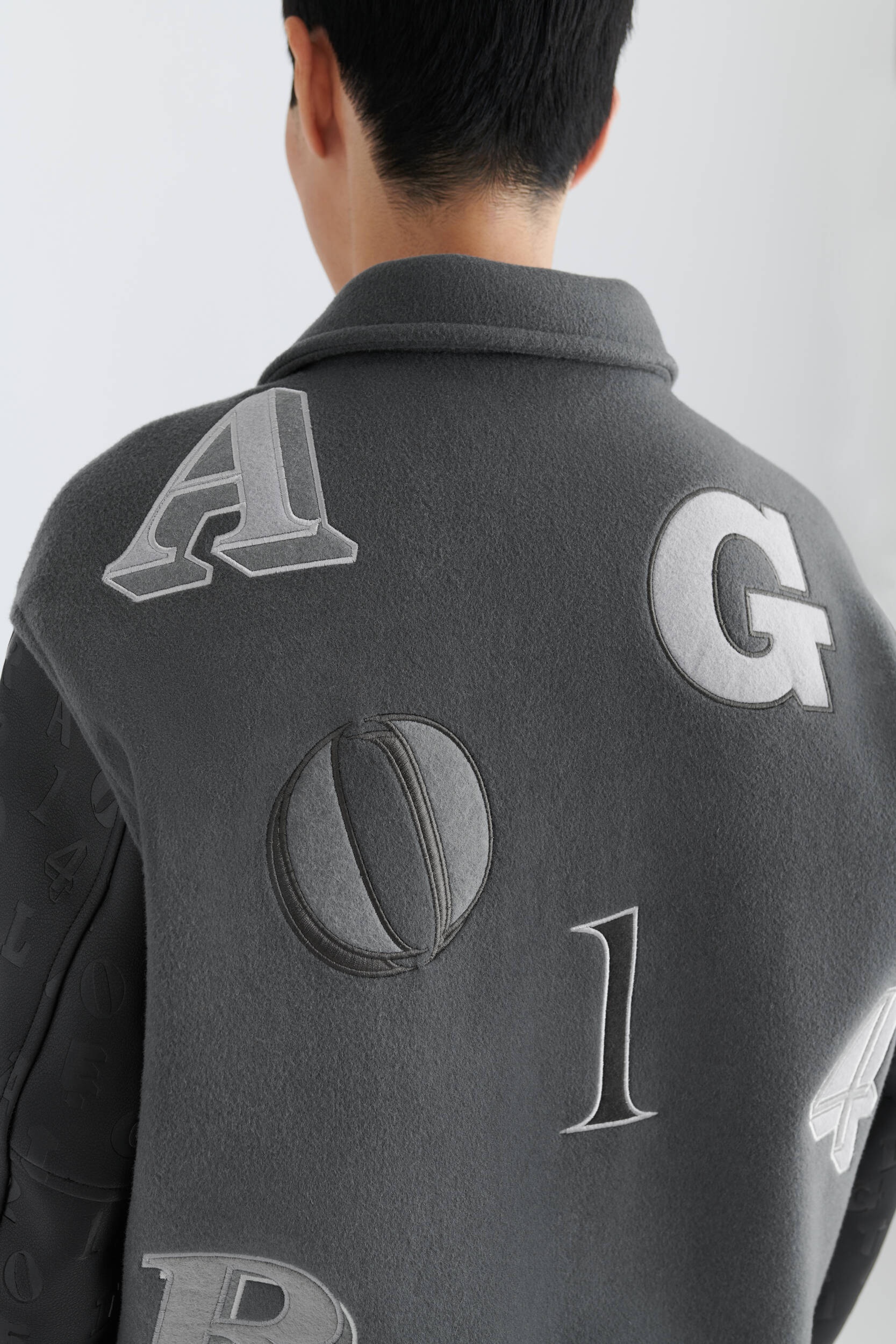 Typo Varsity Jacket - 5