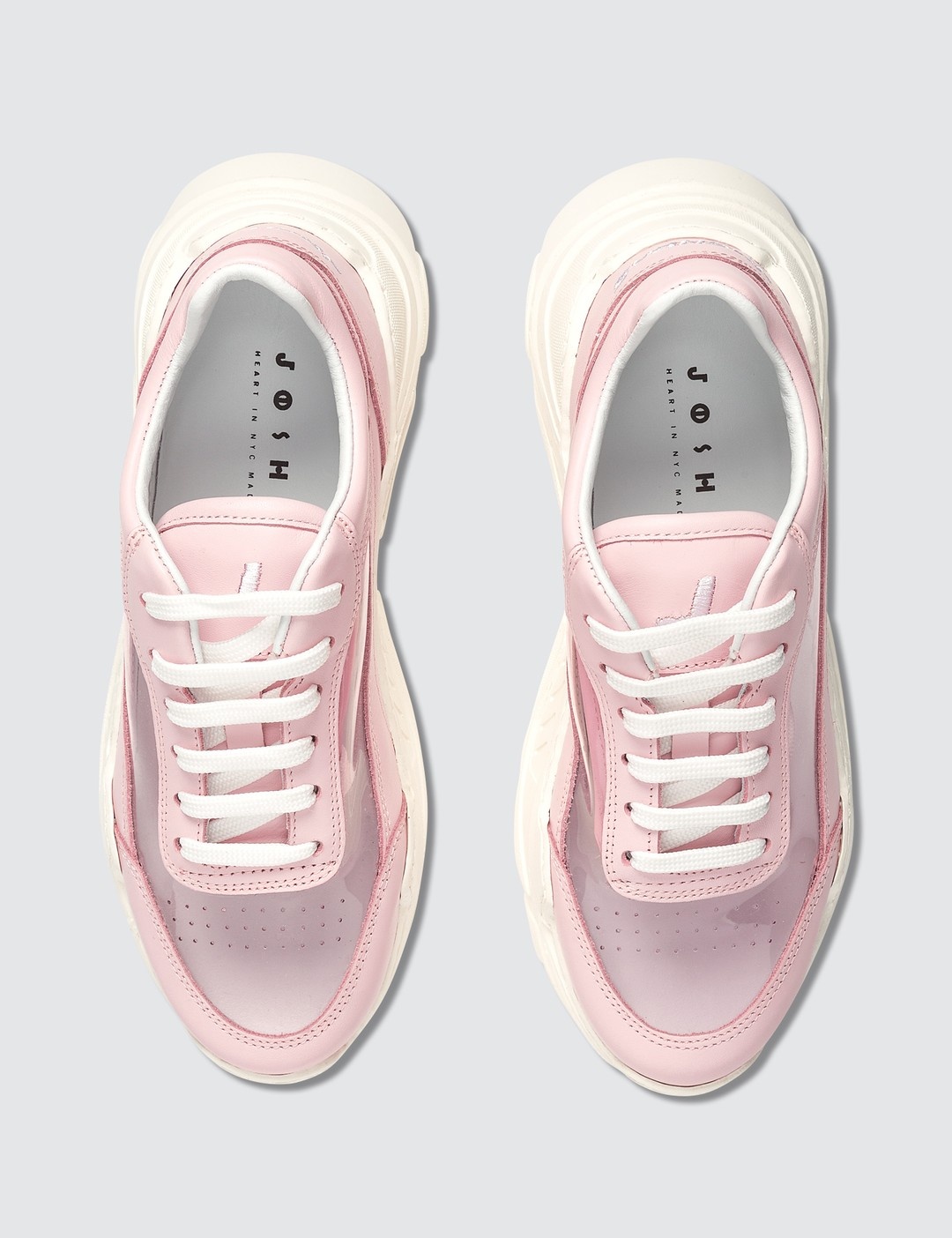 ZENITH PINK PVC SNEAKERS - 3