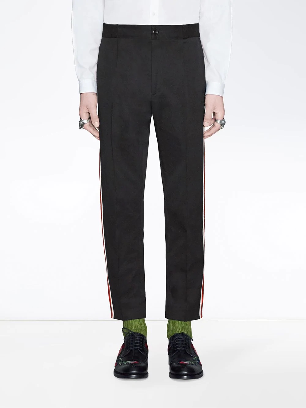 Cotton jogging pant with Sylvie Web - 3