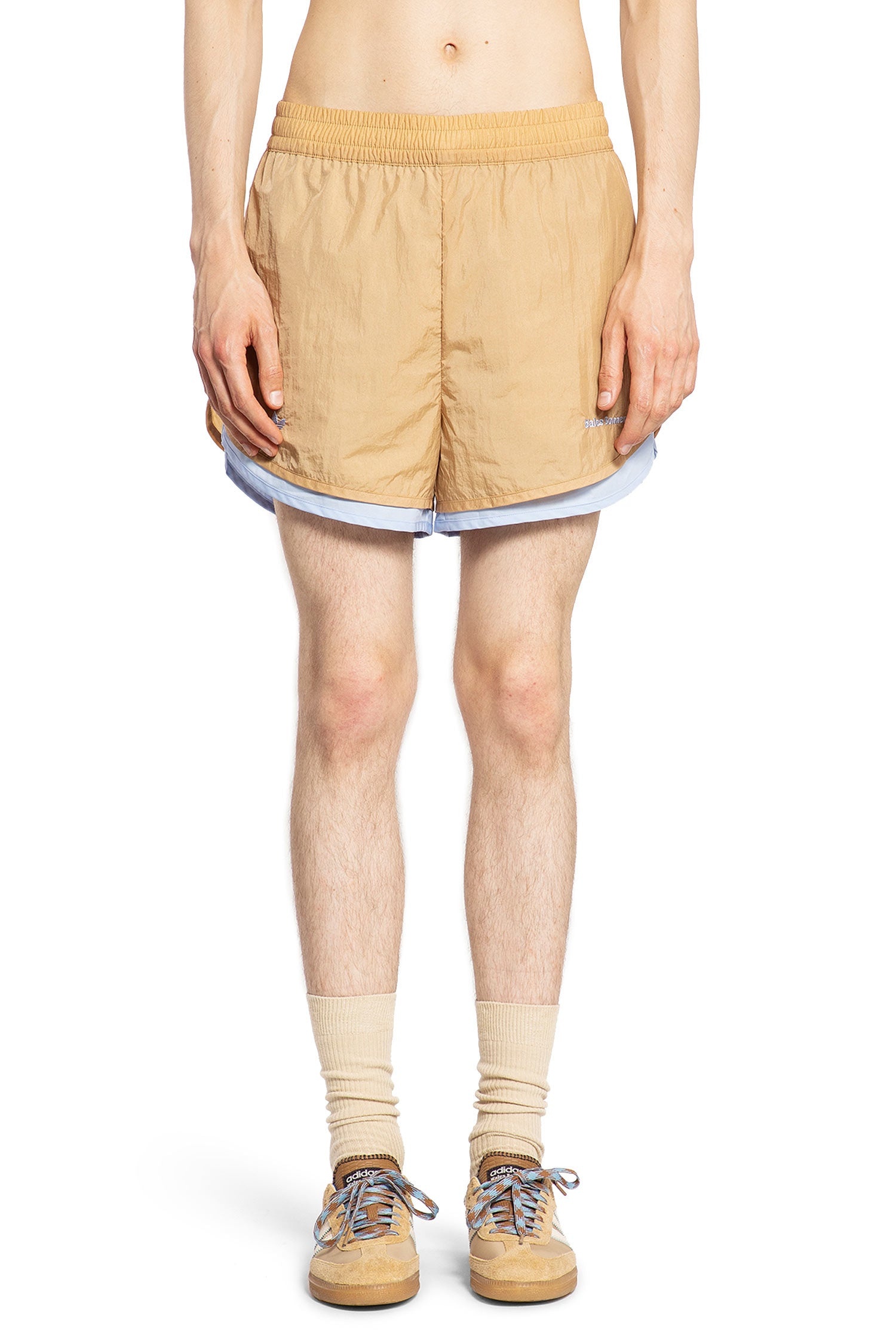 Wales-Bonner-Collaboration-Layered-Nylon-Shorts - 1