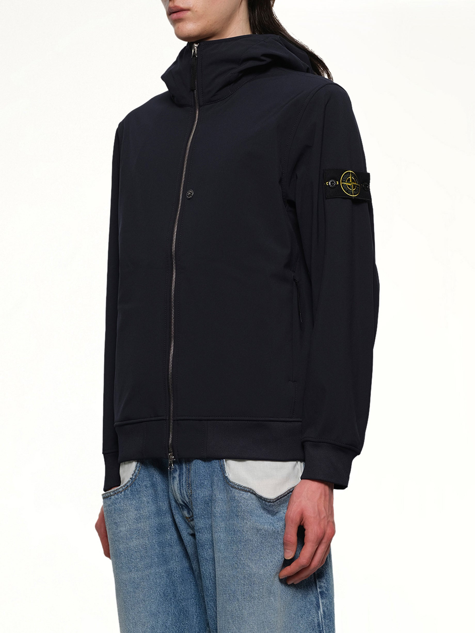 Q10000 Soft Shell Jacket in Navy Blue - 3