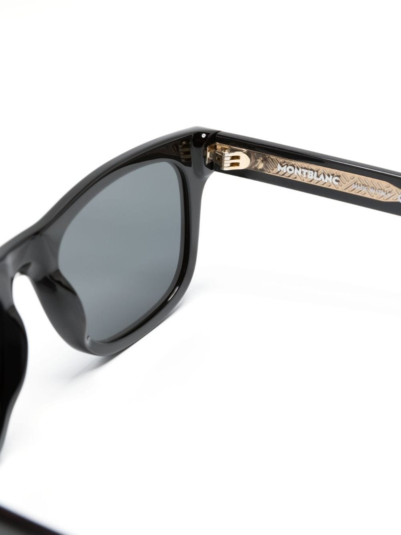 logo-plaque square-frame sunglasses 3