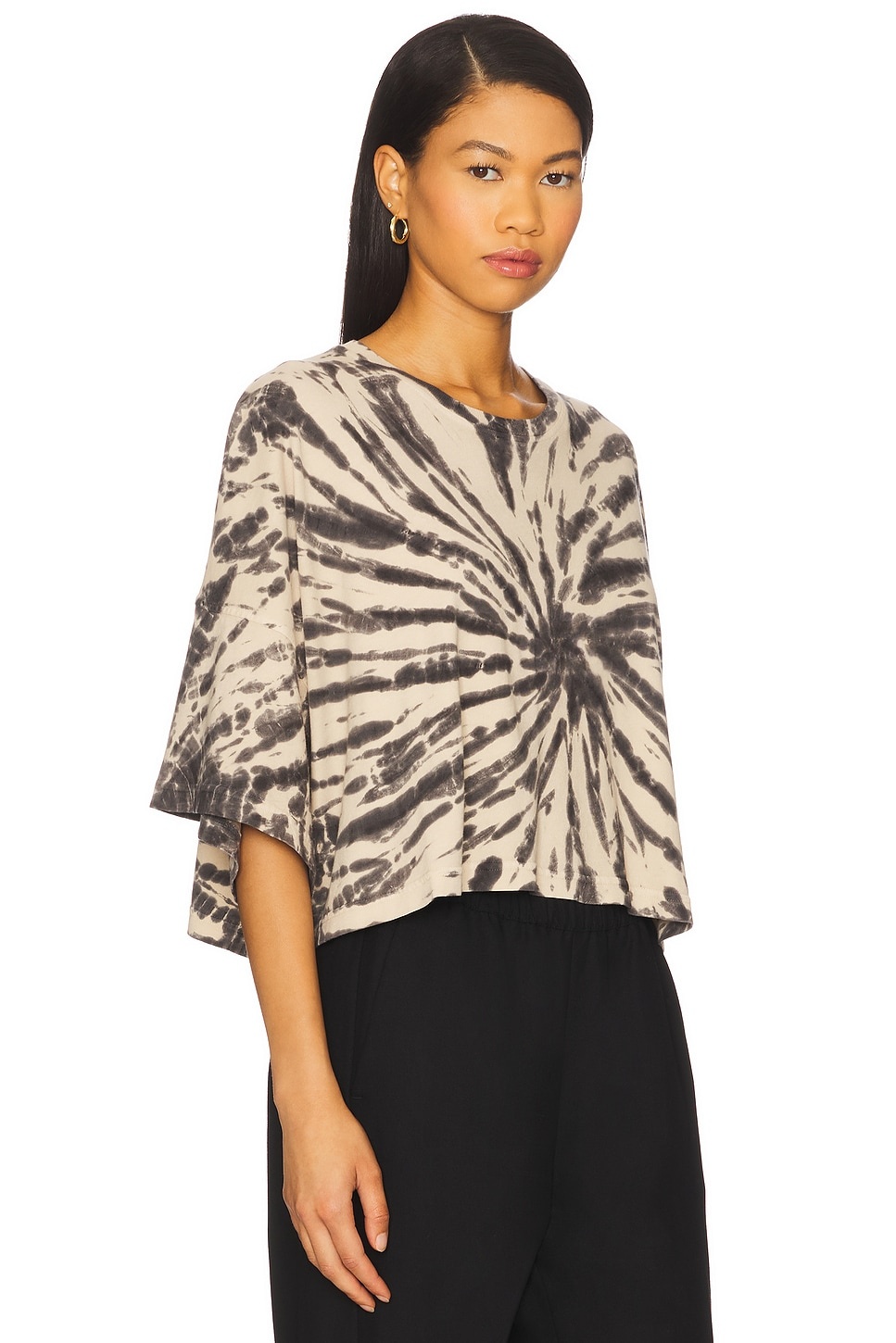 Crop Cape Tee - 2