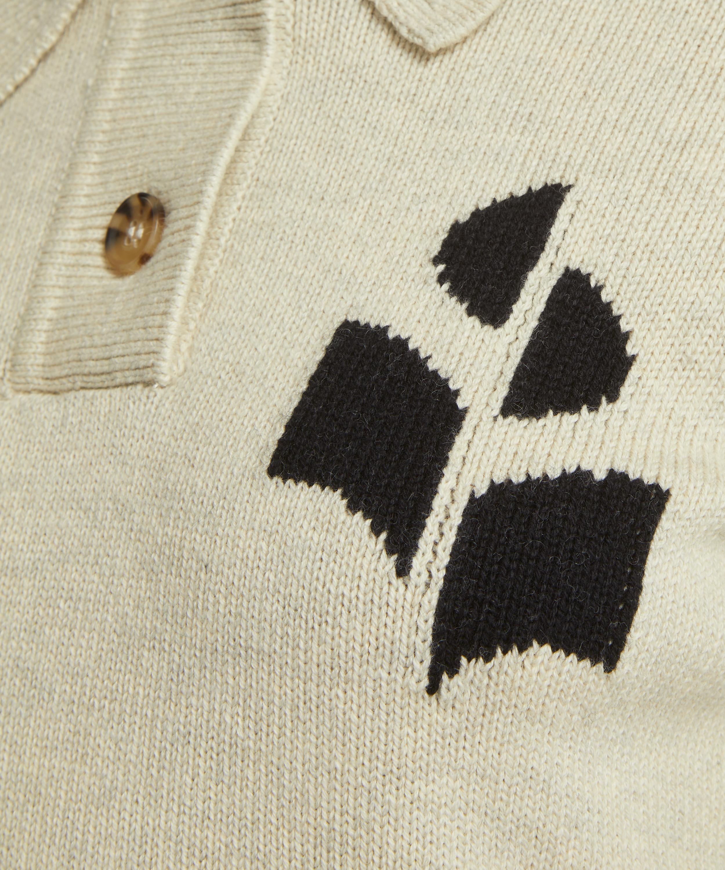 Nola Logo Collared Jumper - 5