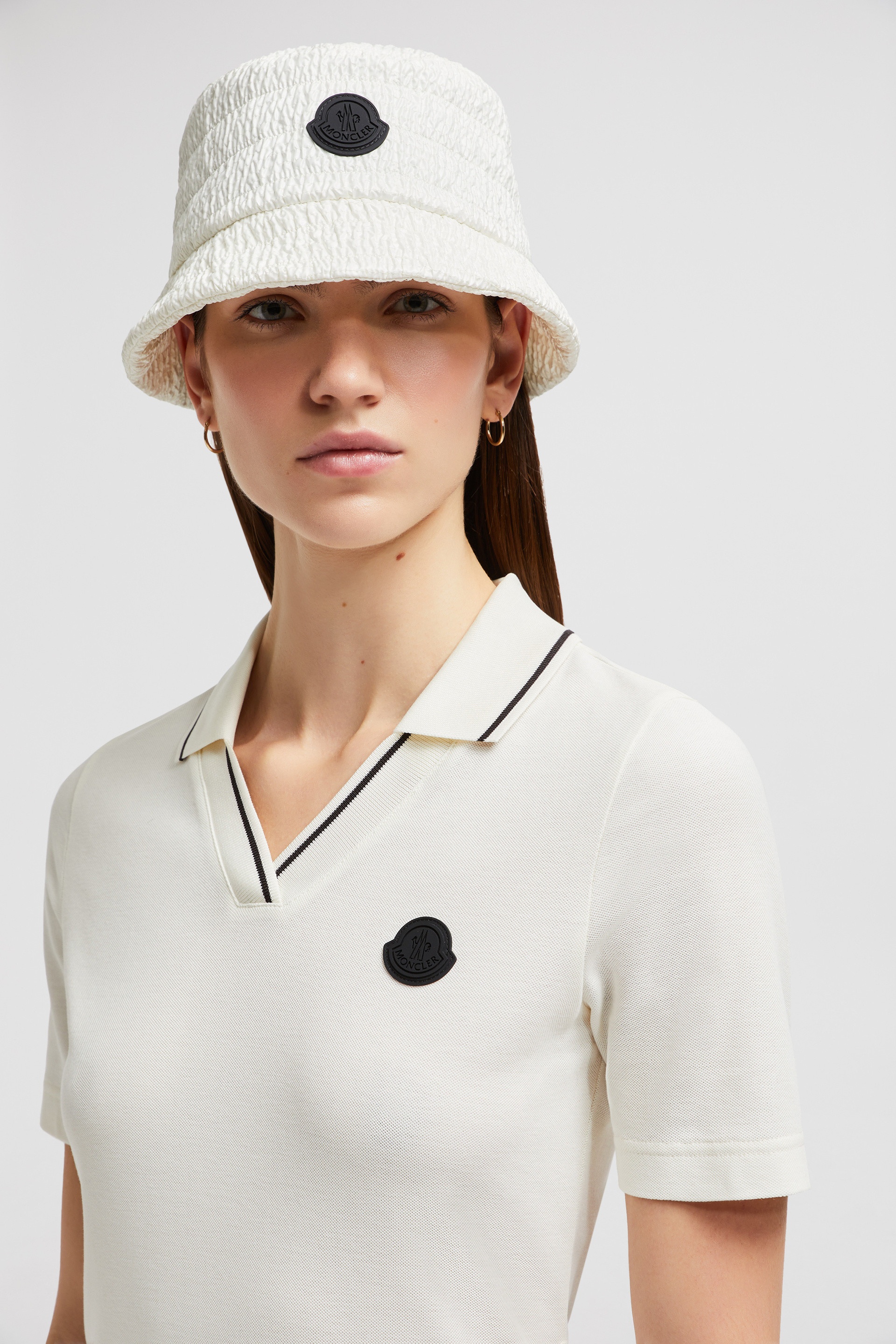 Logo Patch Cotton Piquet Polo Shirt - 4