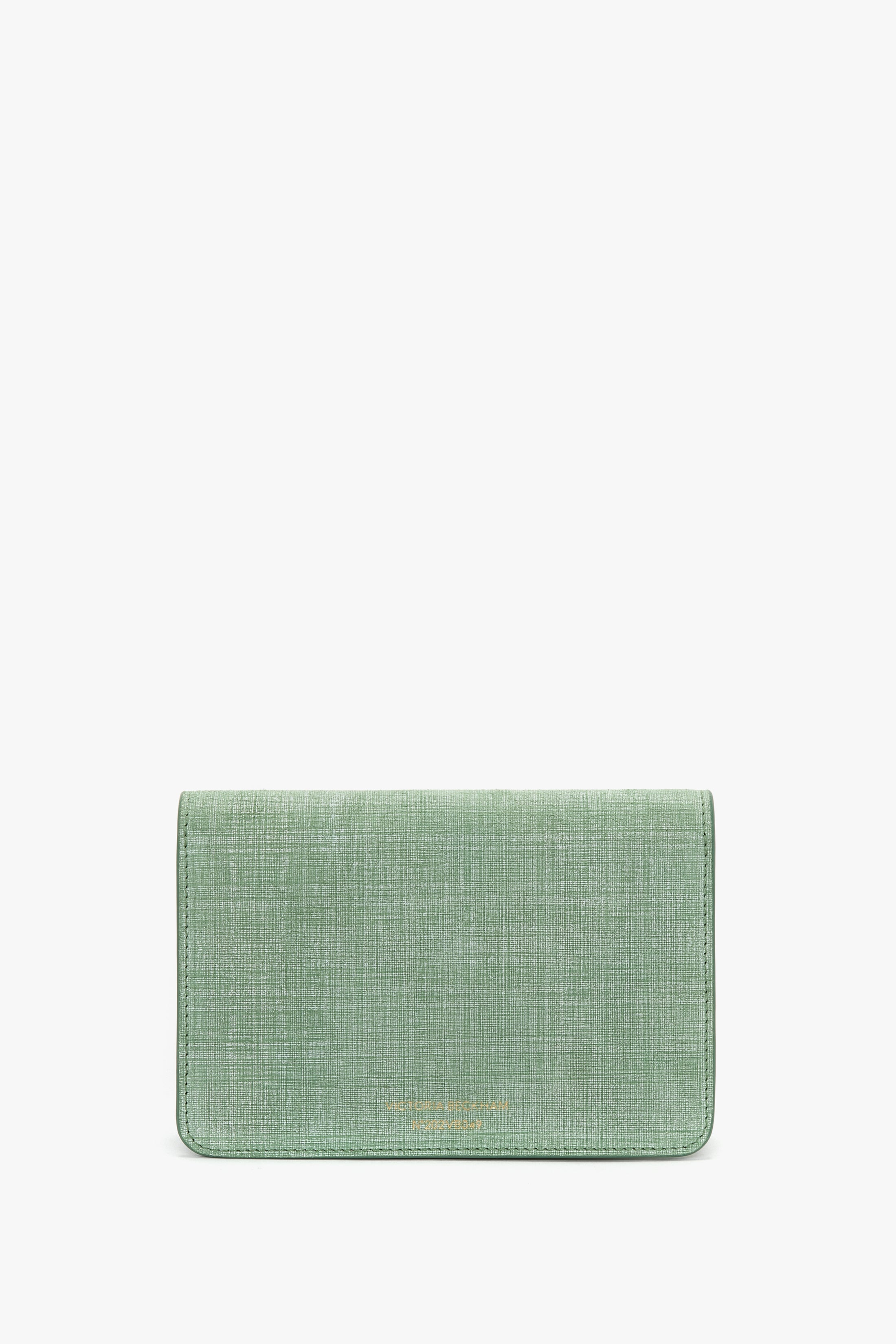 Nano Dorian Bag With Chain In Light Green Chambray Effect Suede - 4